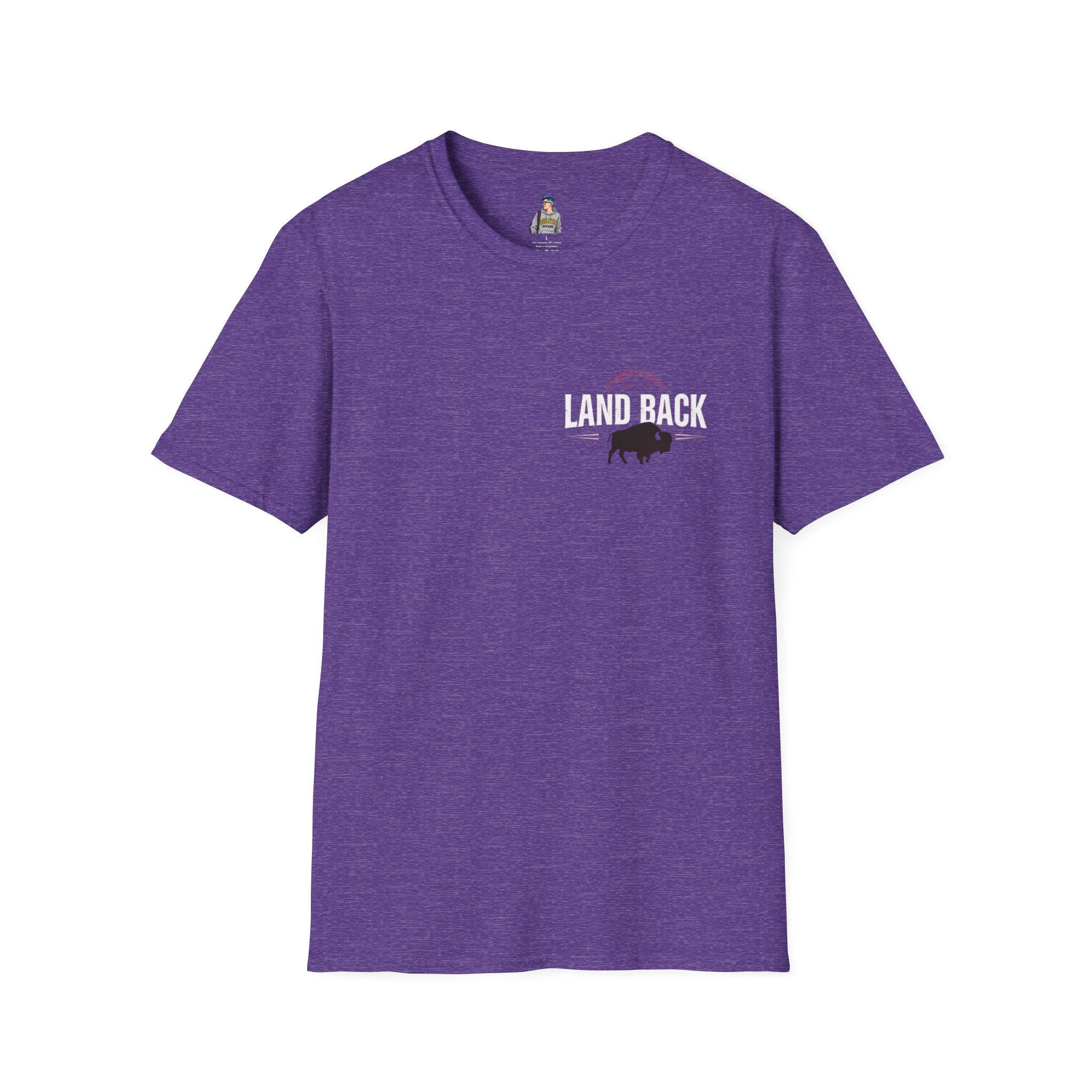 'Land Back' Unisex Softstyle T-shirt