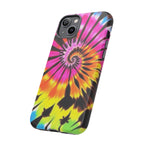 Tie-Dye Spiral Phone Case for iPhone