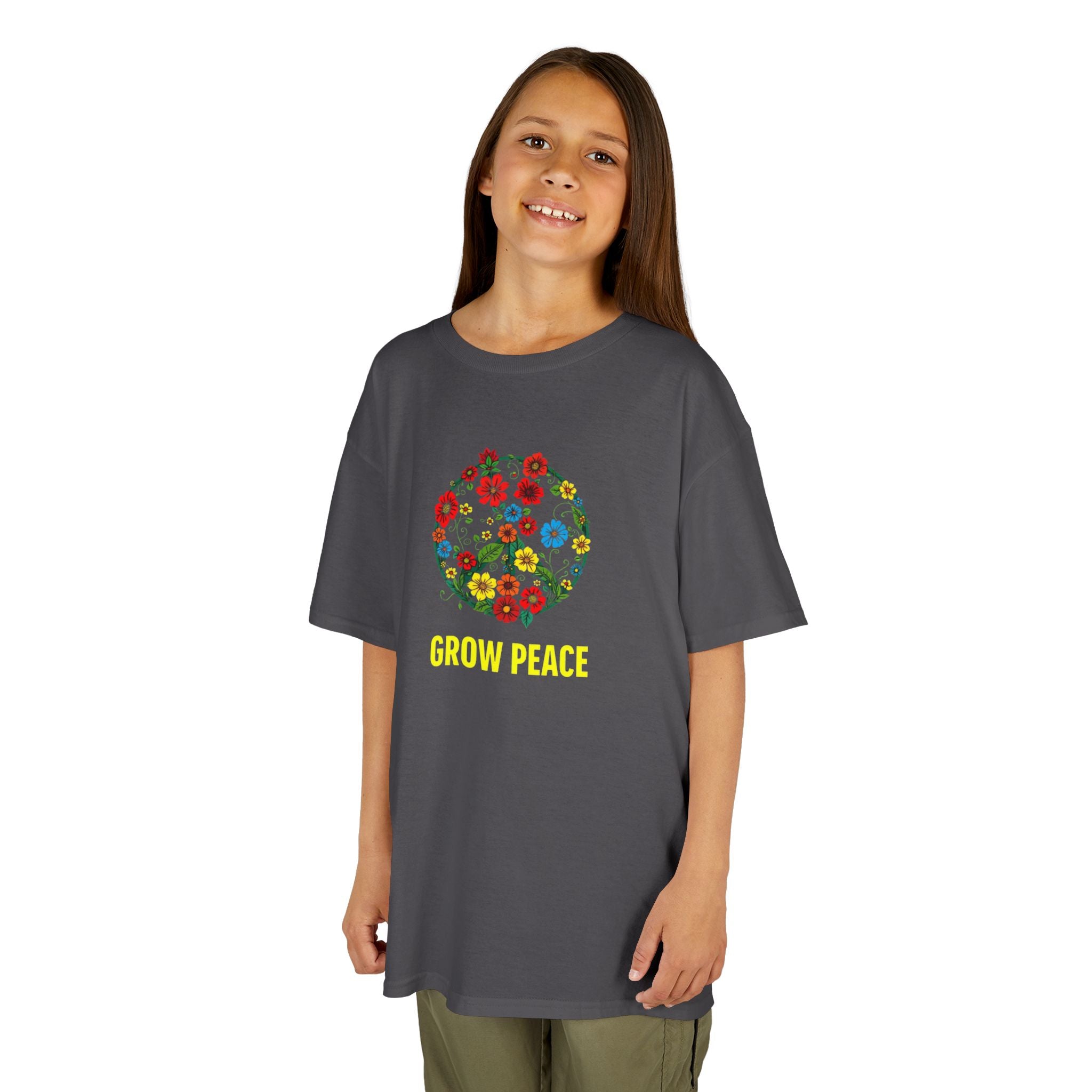 GROW PEACE Kids Heavy Cotton™ Tee