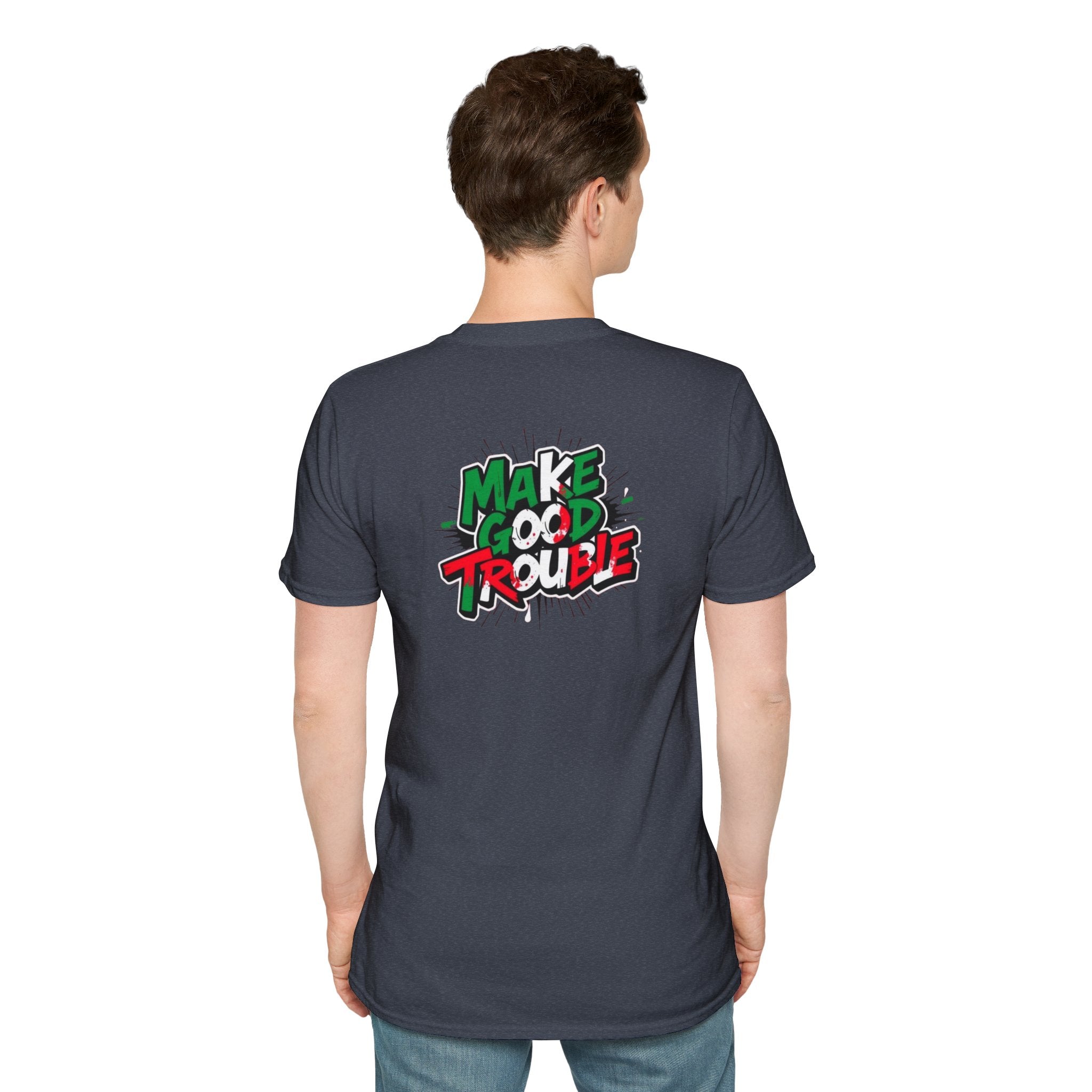 Make Good Trouble T-shirt  Fun Graphic Tee for Activists & Trendsetters