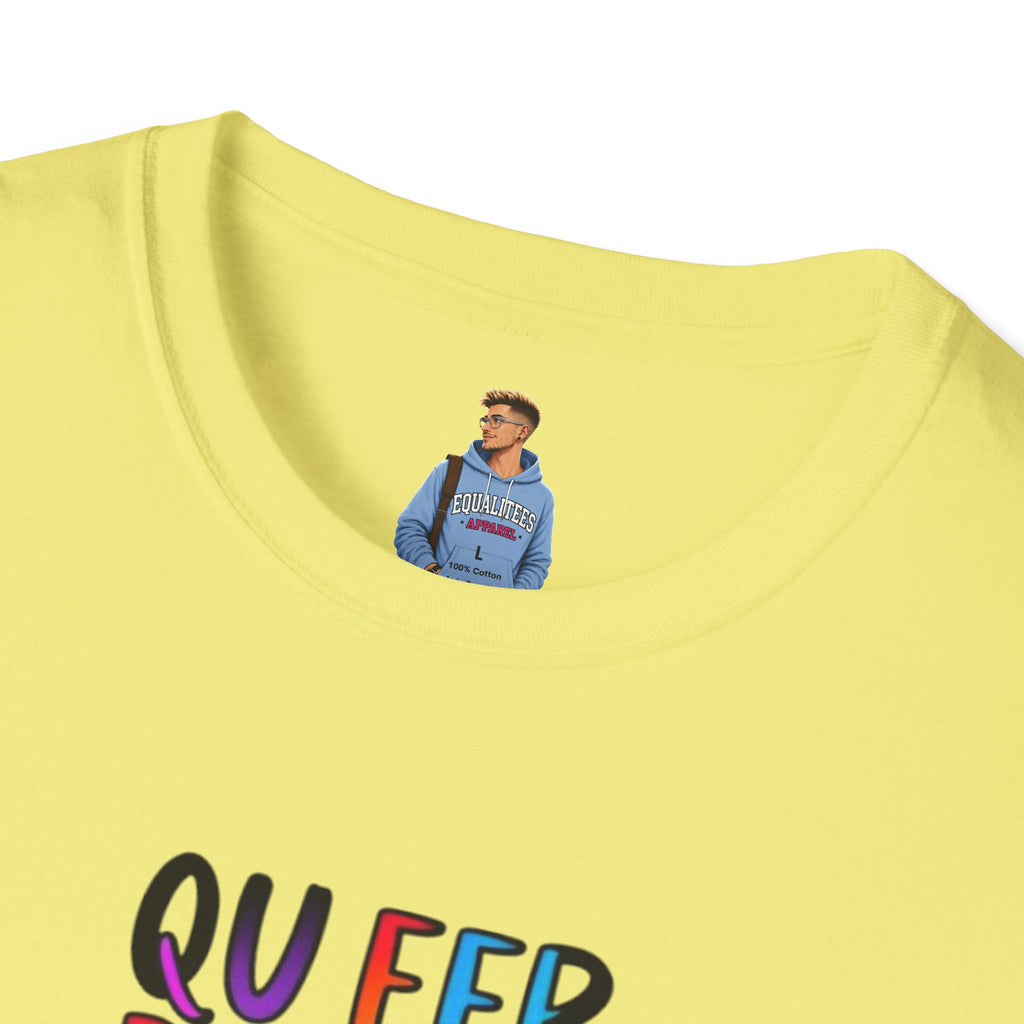 Queer People Belong Everywhere t-shirt