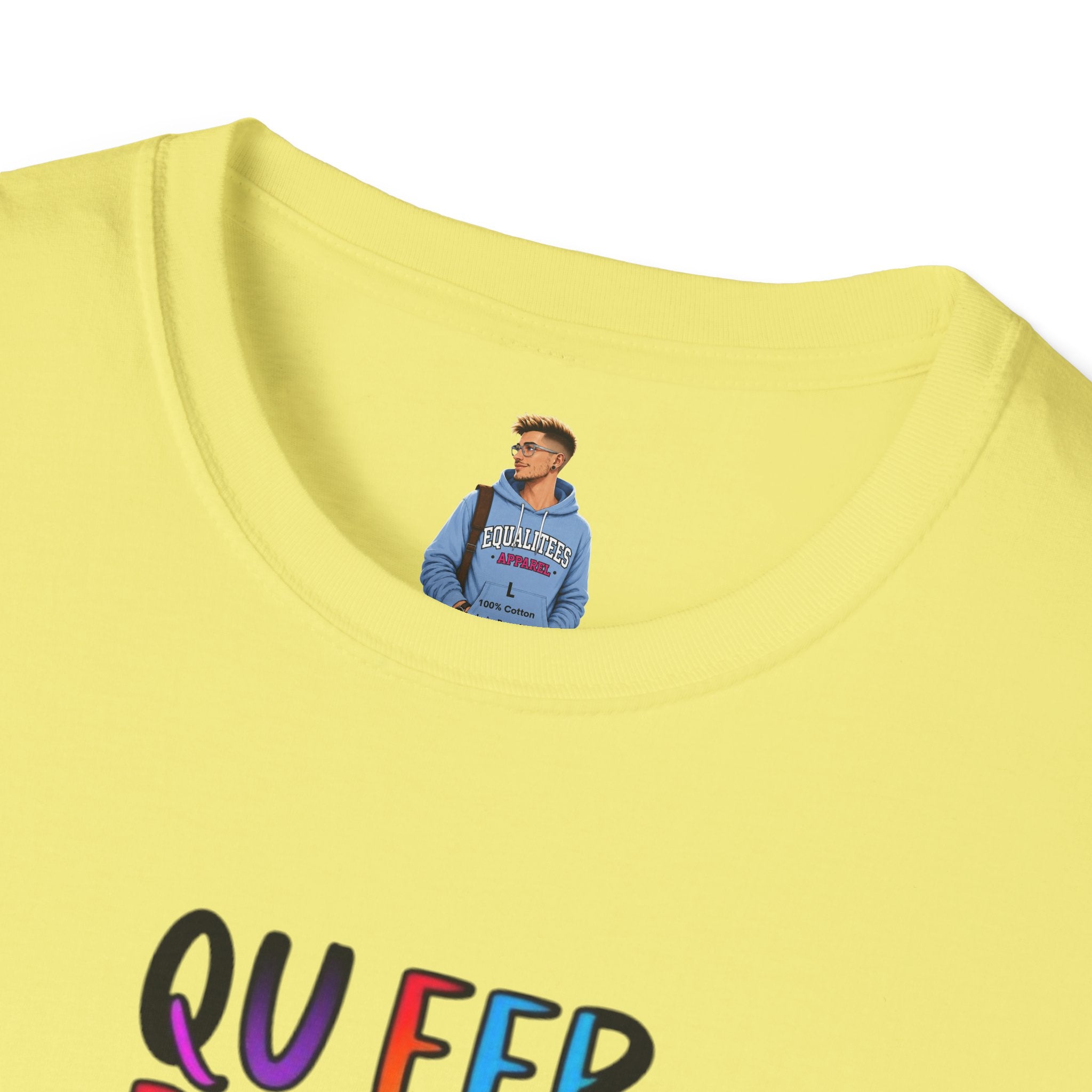 Queer People Belong Everywhere t-shirt