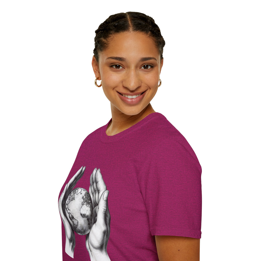 Earth in Your Hands T-Shirt — Protect the Planet Graphic Tee