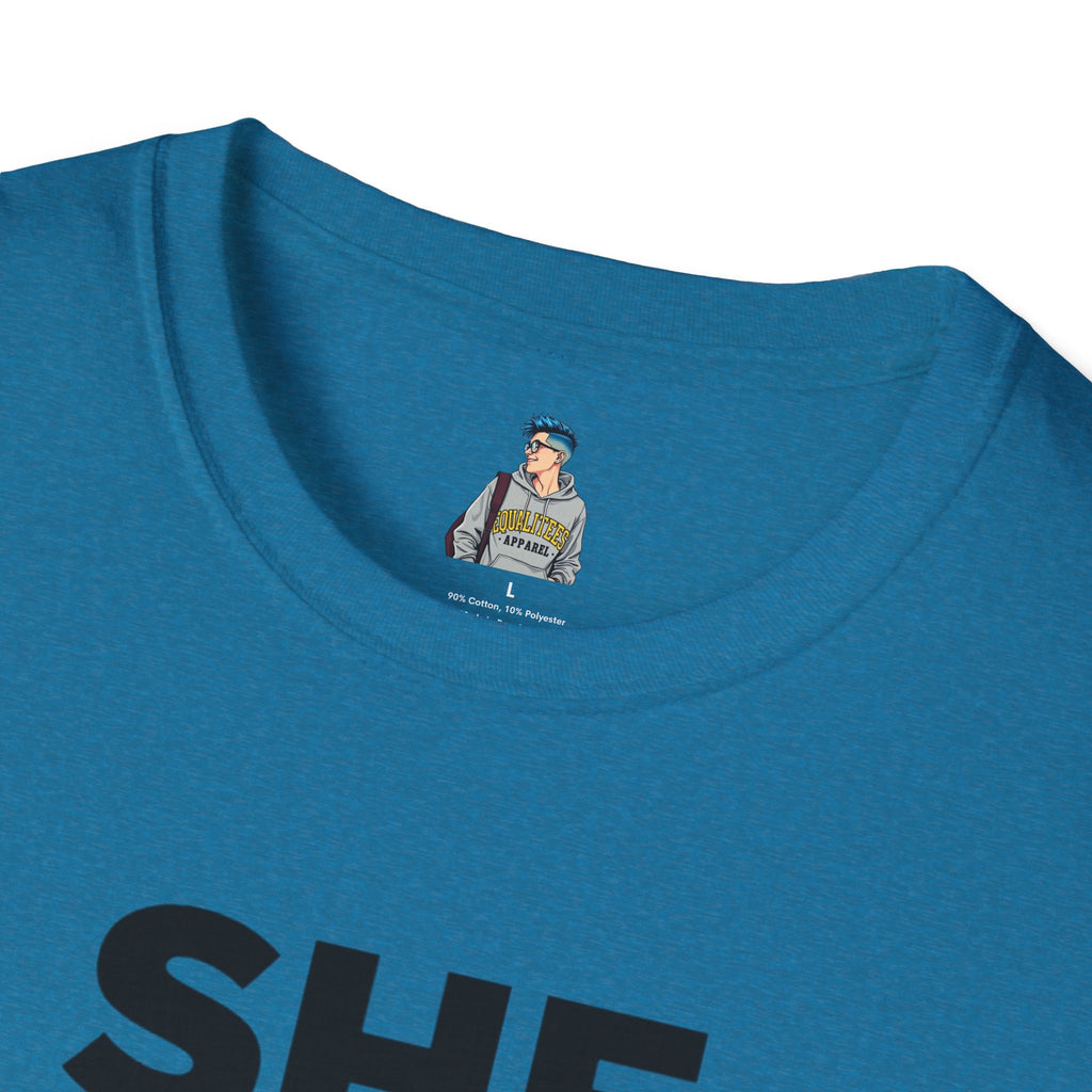 She Said Stop T-Shirt - Bold Statement Tee for Consent Awareness