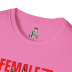 Fierce Female Unisex T-Shirt - Softstyle Floral Graphic Tee