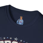 Star Spangled Awesome Graphic Tee ("Proud to Be Delusional Bootlicking Nazi Trash")