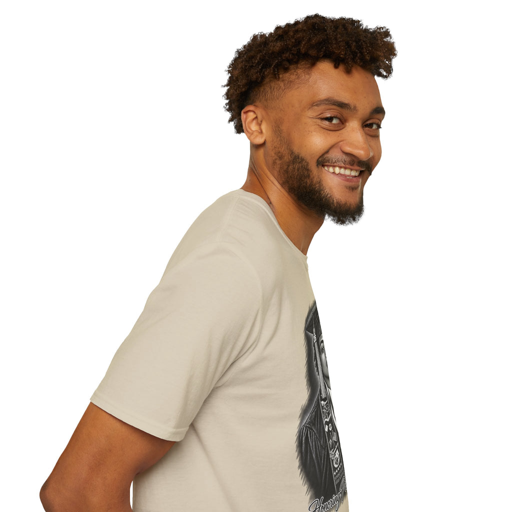 Portrait Front and Back - In Memory of Pierre Damas Bel T-Shirt