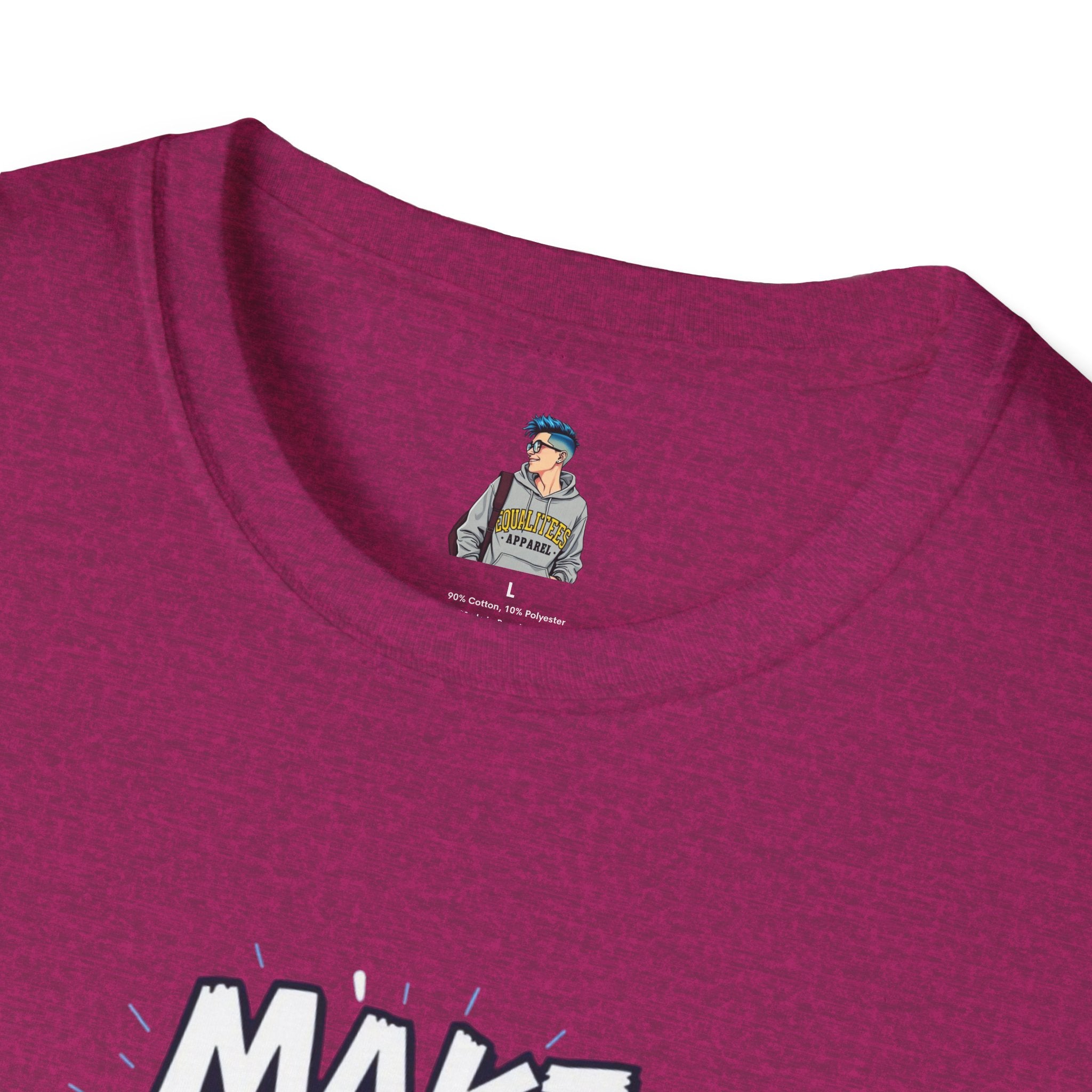 Make Good Trouble Trans Colors Graphic Unisex T-Shirt - Bold Statement Tee for Activists & Dreamers