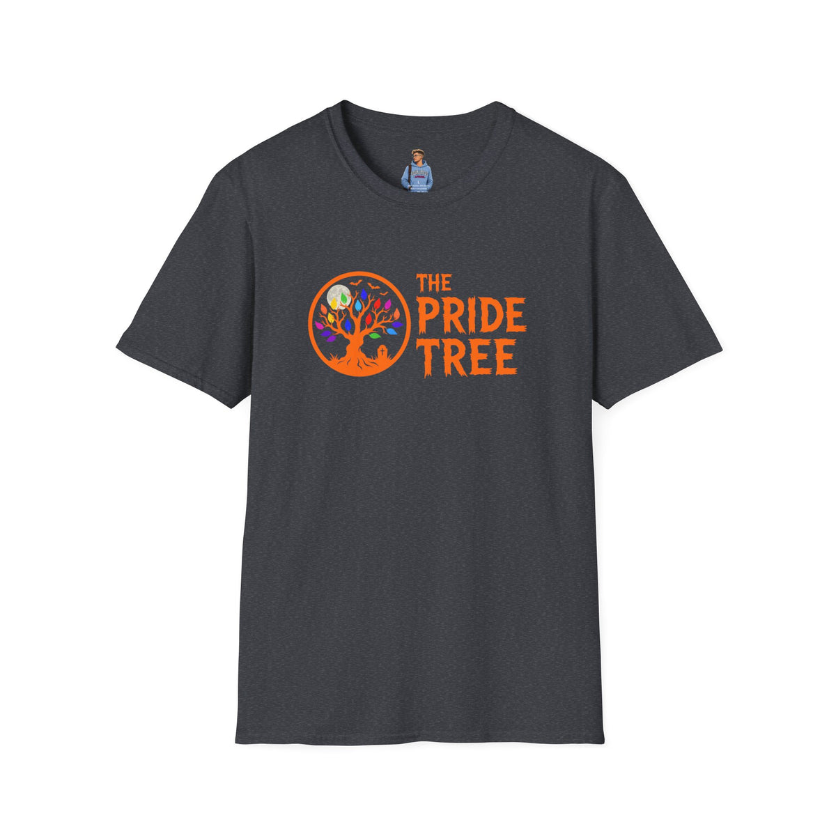 Orange Halloween Logo Pride Tree T-Shirt