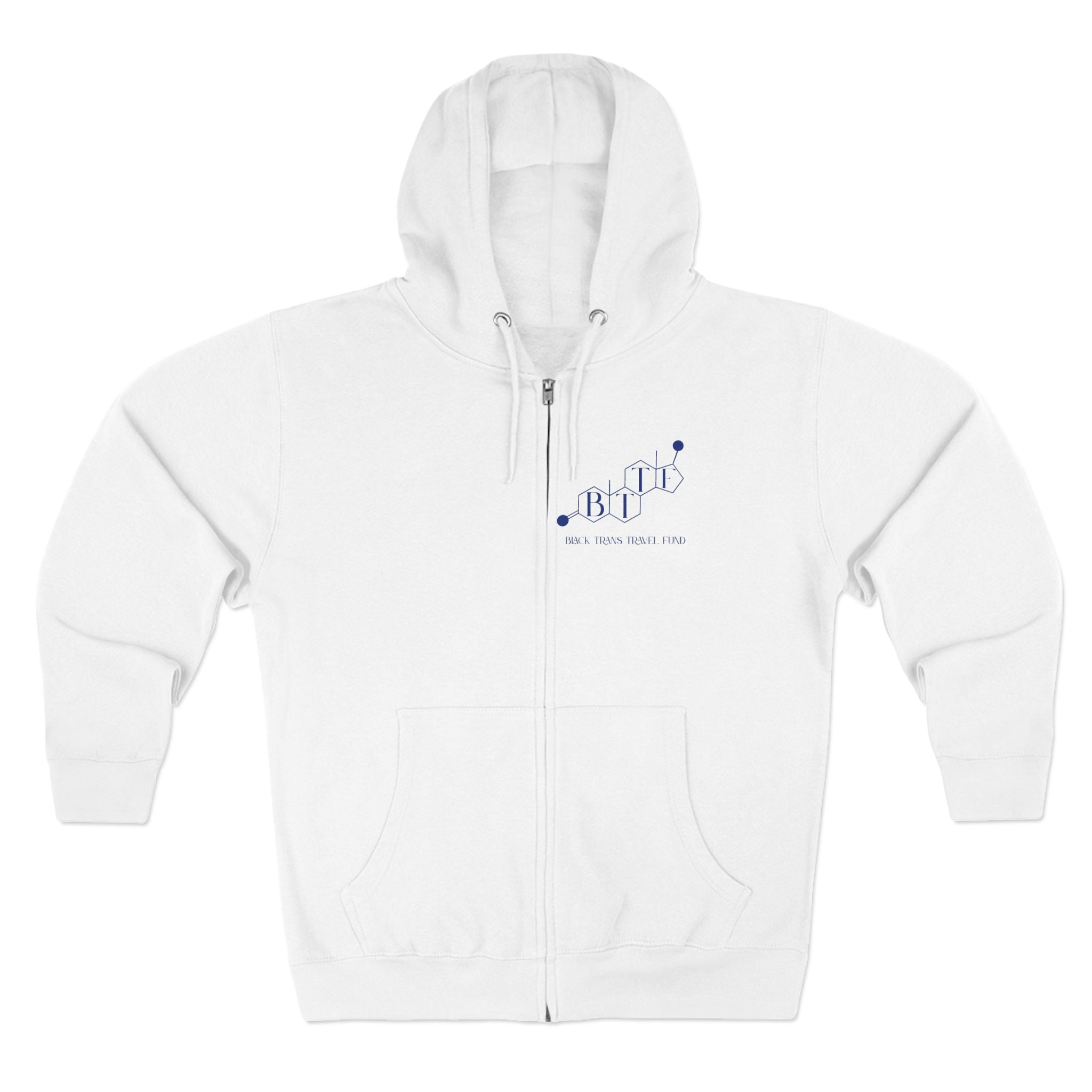 BTTF - Black Trans Travel Fund Unisex Zip-Up Hoodie