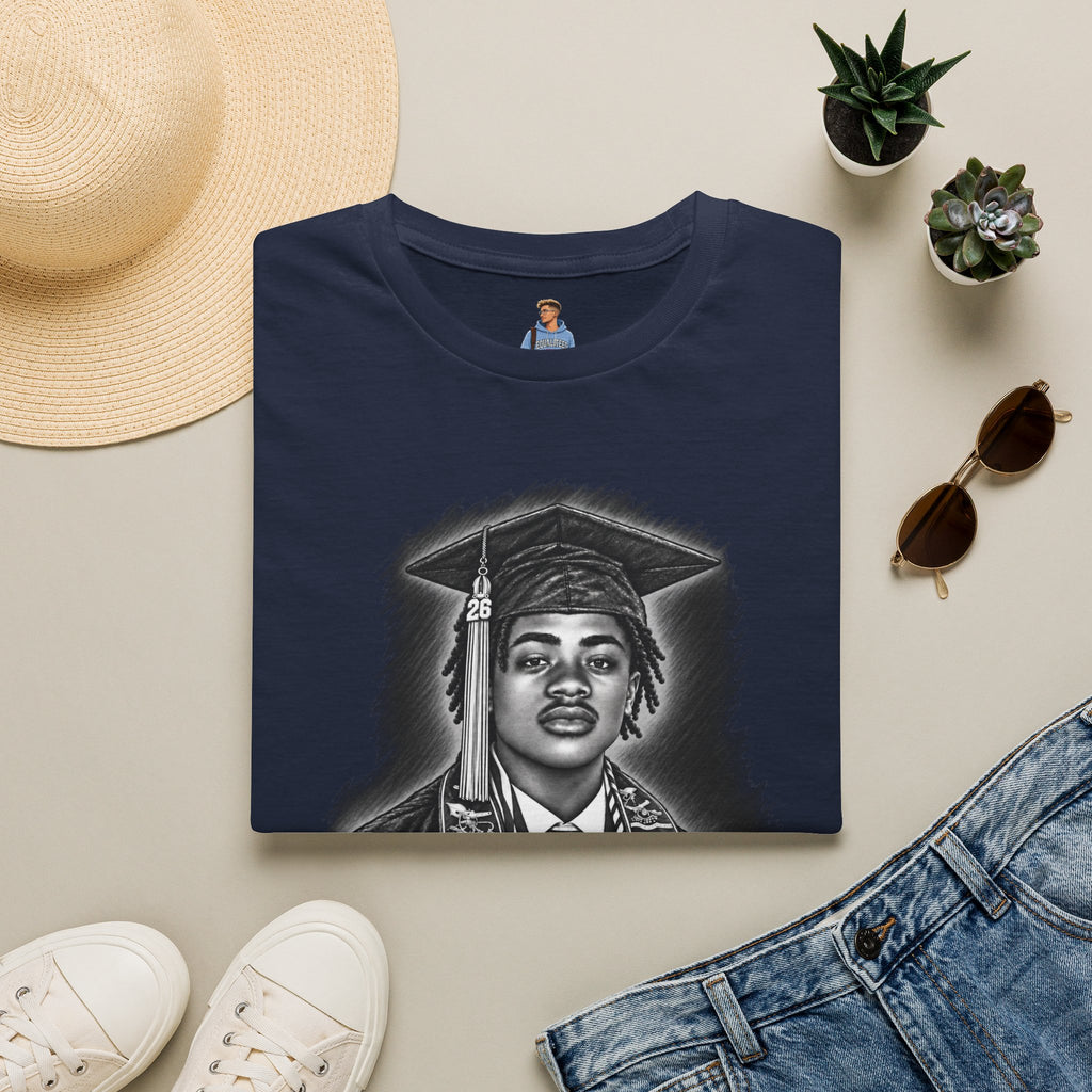 Portrait Front and Back - In Memory of Pierre Damas Bel T-Shirt