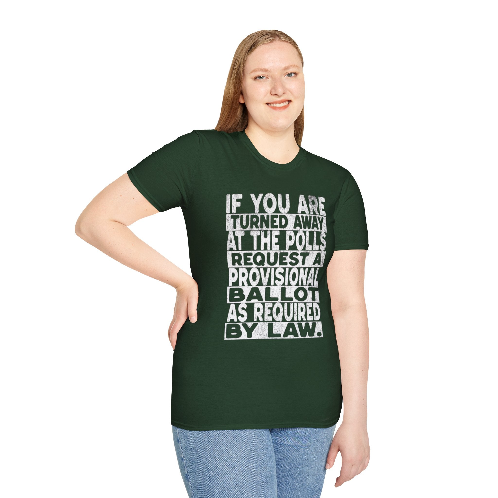 Know Your Rights Voter English T-Shirt