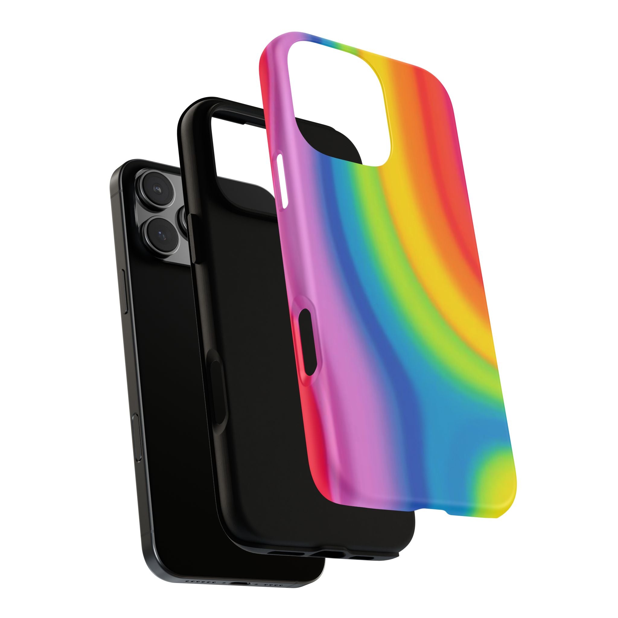 Rainbow Swirl Tough Phone Case for iPhone