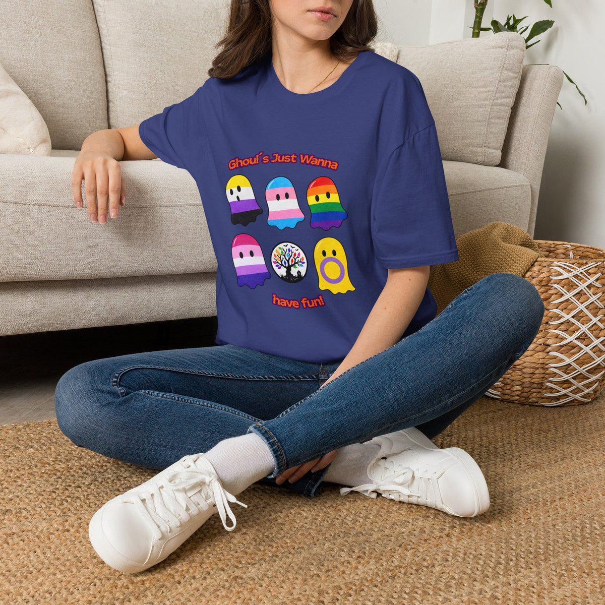 Ghouls Just Wanna Have Fun Pride Tree Las Vegas T-Shirt
