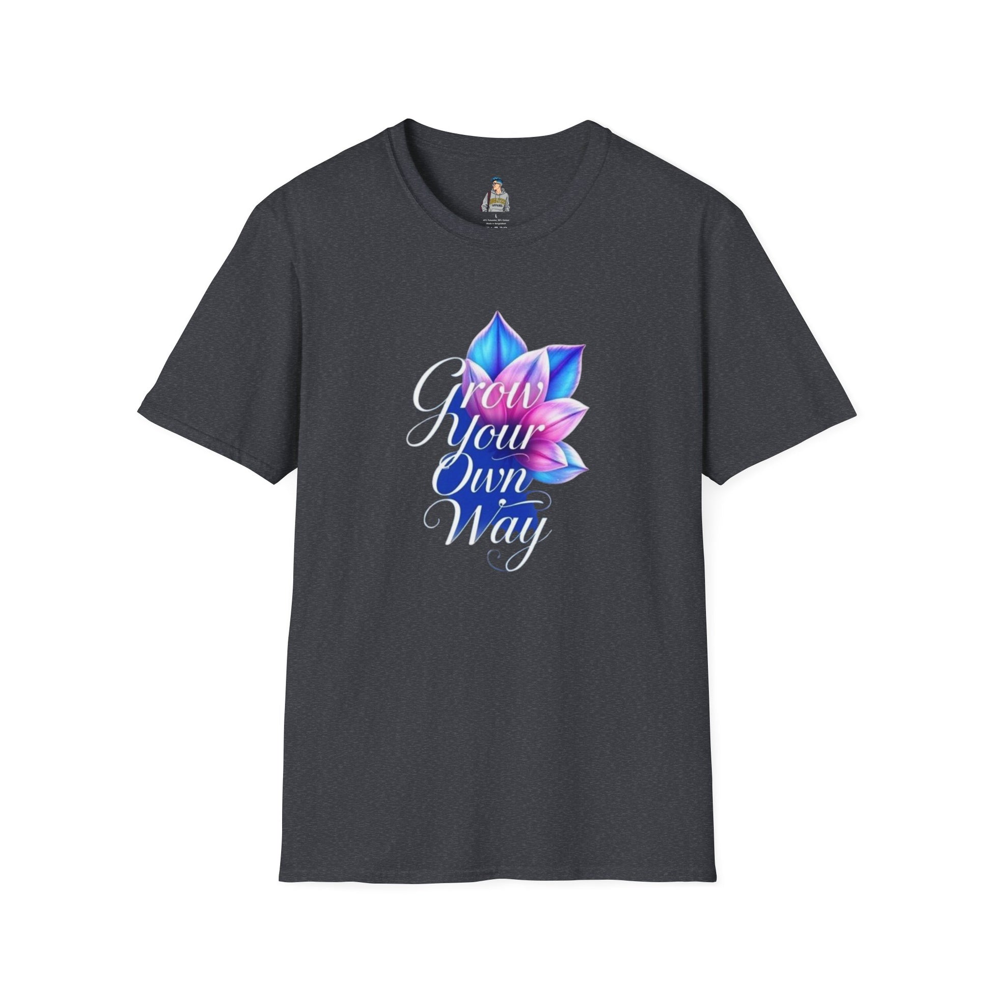 Empowerment Lotus, Grow Your Own Way T-Shirt