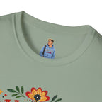 Juneteenth T-Shirt — "Happy Juneteenth" Floral Celebration Tee