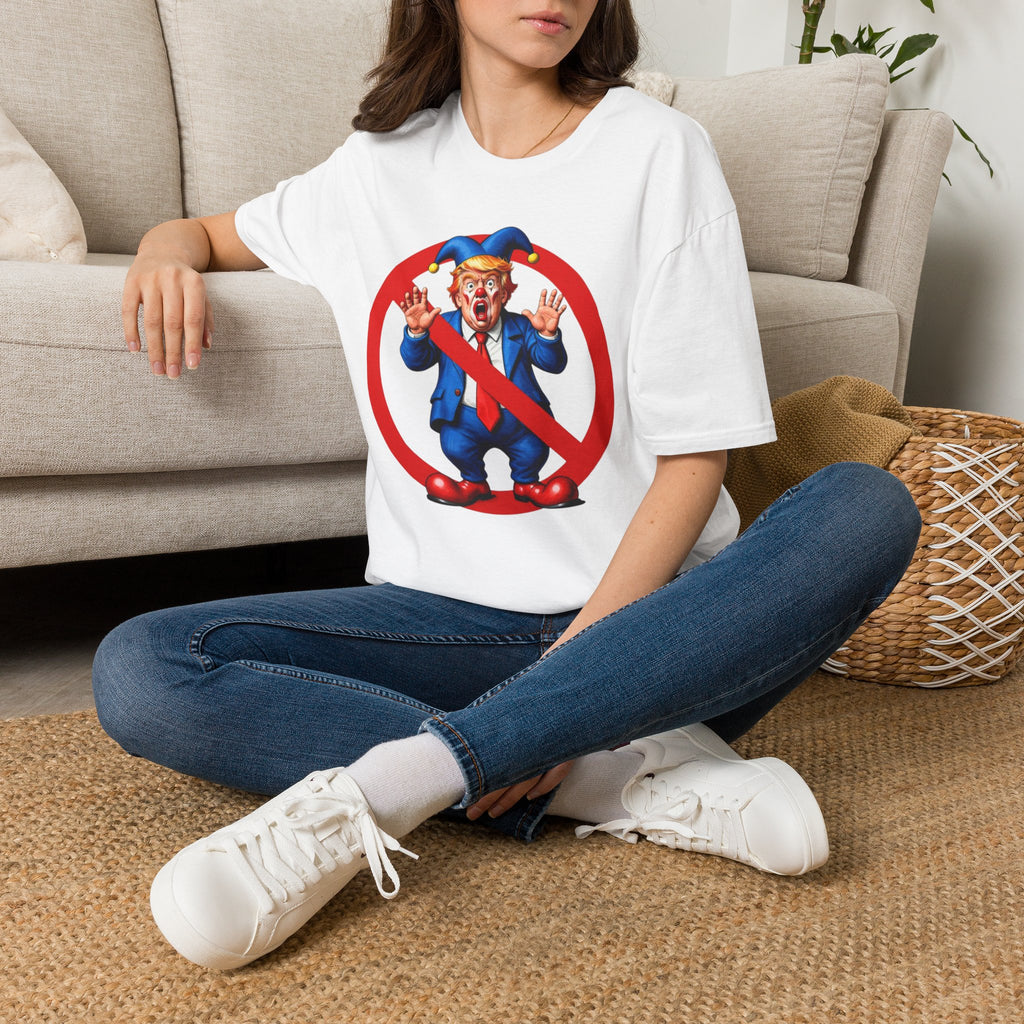 NO CROWN FOR THE CLOWN T-Shirt - NO KINGS IN AMERICA