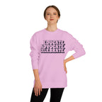 Educate, Advocate, Celebrate Unisex Crew Neck Sweatshirt - Empowerment Apparel