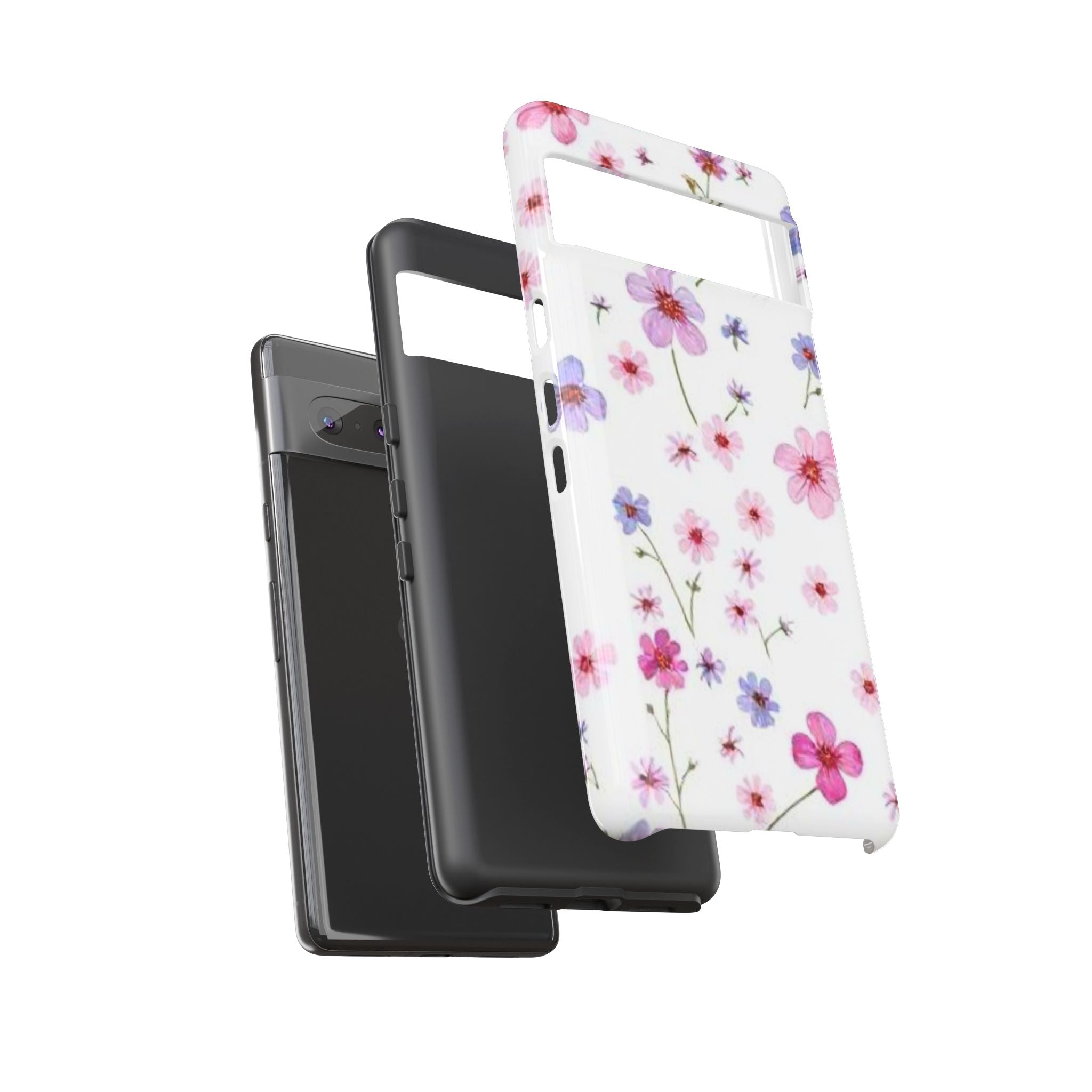 Pink Wildflower Tough Case for Android