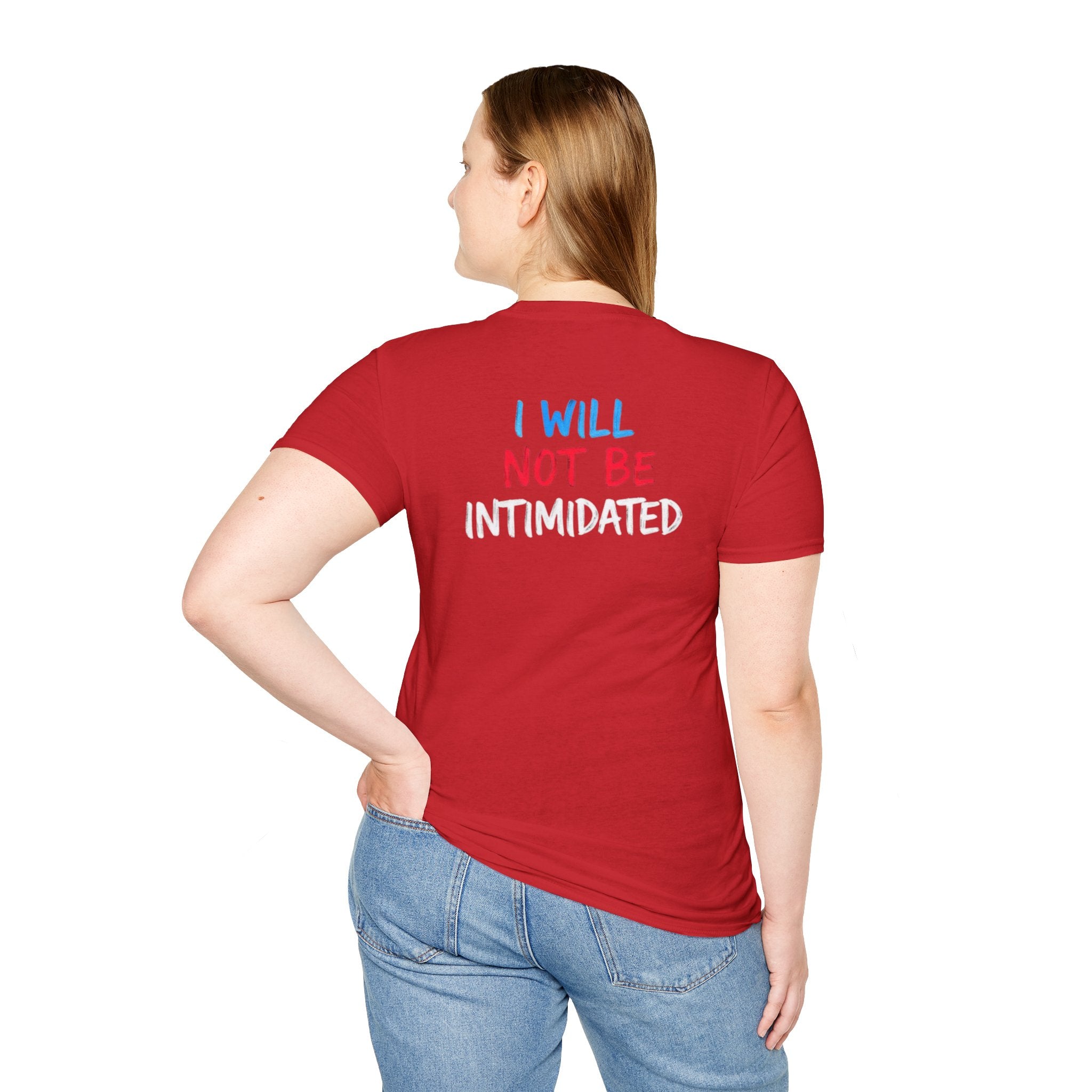 Ballots > Bullies T-Shirt — "I Will Not Be Intimidated" Voter Rights Tee