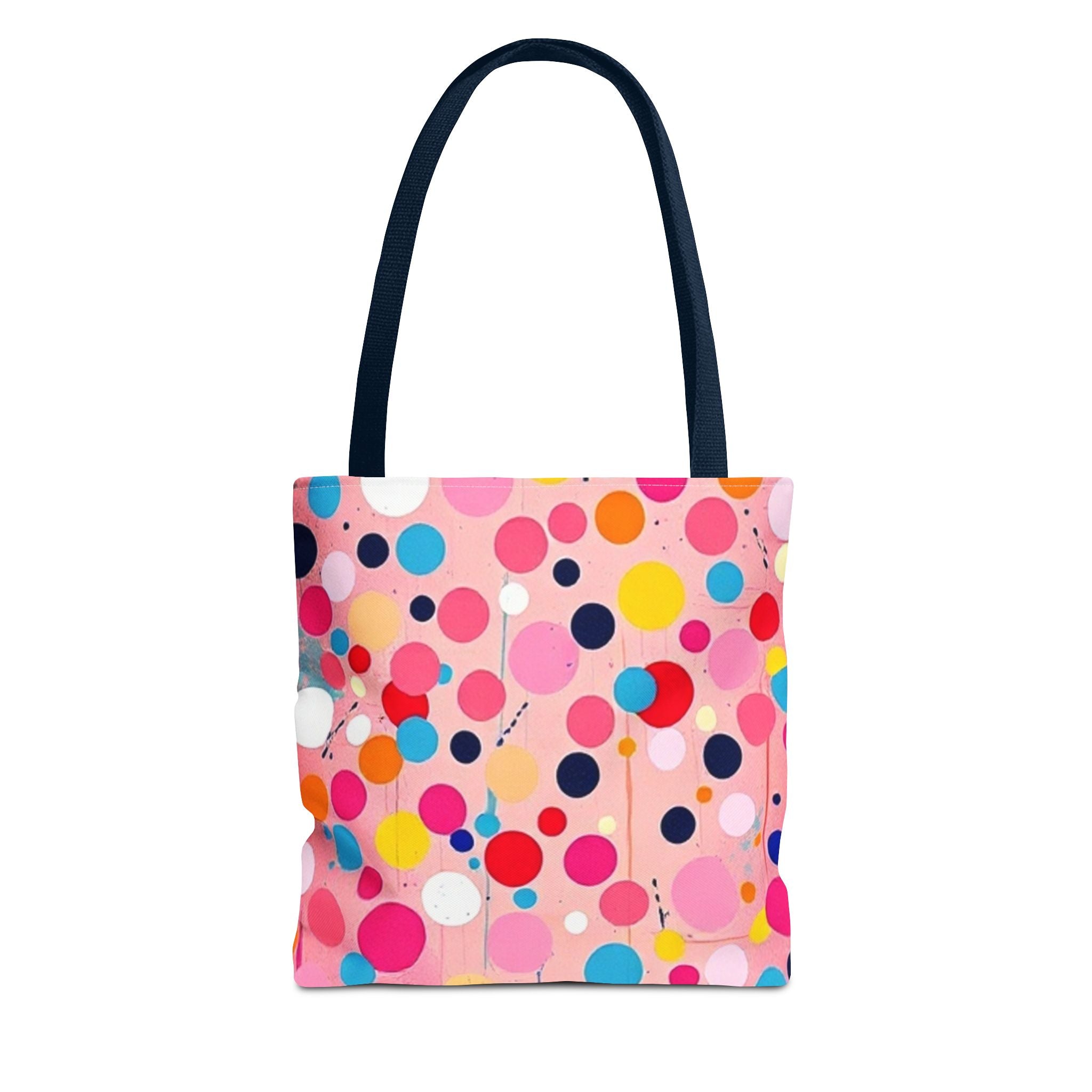 Dots and Drips over Pink Design - Tote Bag