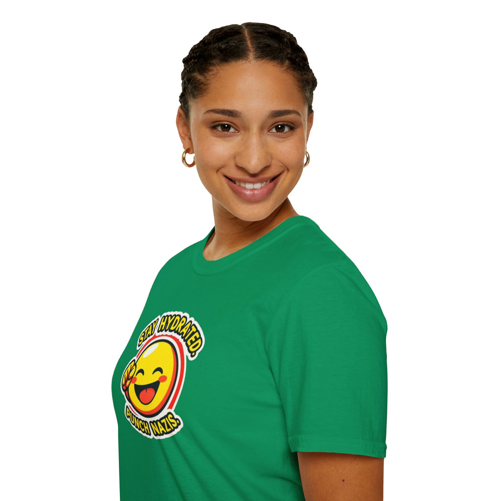Stay Hydrated, Punch Nazis T-Shirt