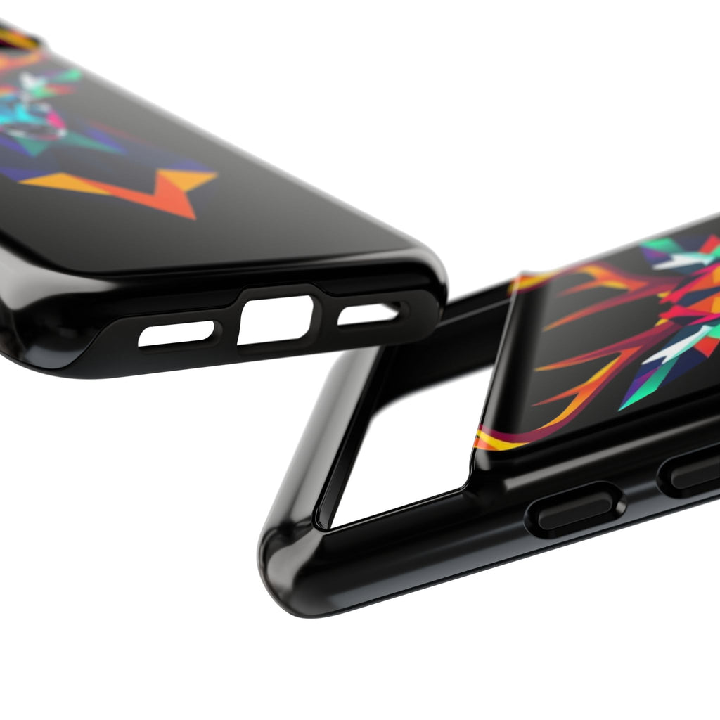 Colorful Fractal Deer Art Design Tough Case For Android & iPhone