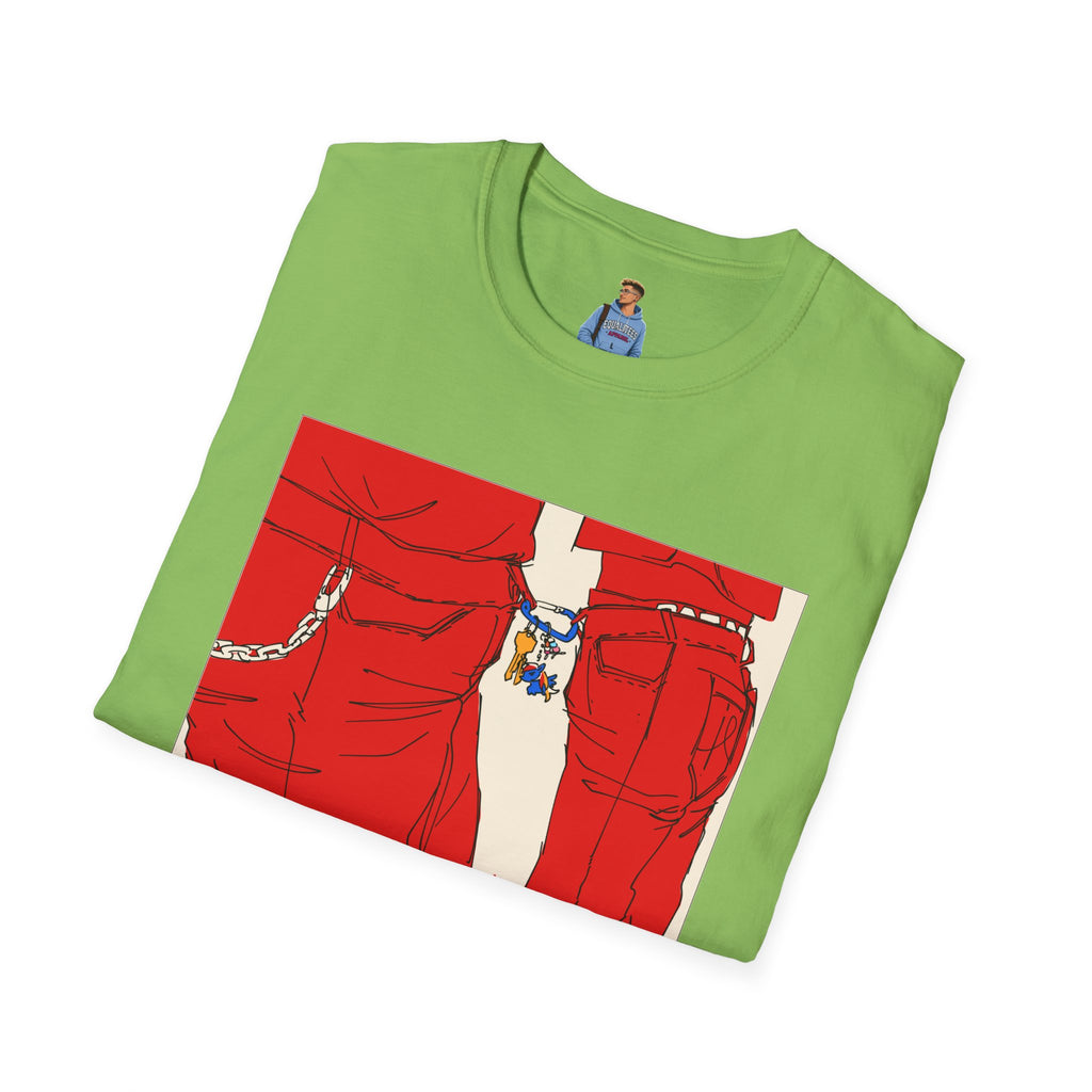 Red Jeans by Audrey Pride Tree Las Vegas T-Shirt