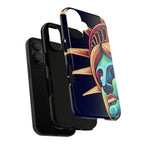 Statue of Liberty Neon Glowing Art Tough Case for Android & iPhone