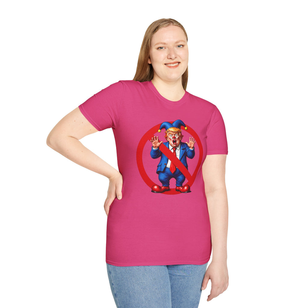 NO CROWN FOR THE CLOWN T-Shirt - NO KINGS IN AMERICA