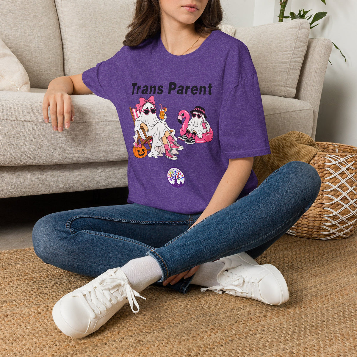 Trans Parent 2 Halloween Pride Tree Las Vegas T-Shirt