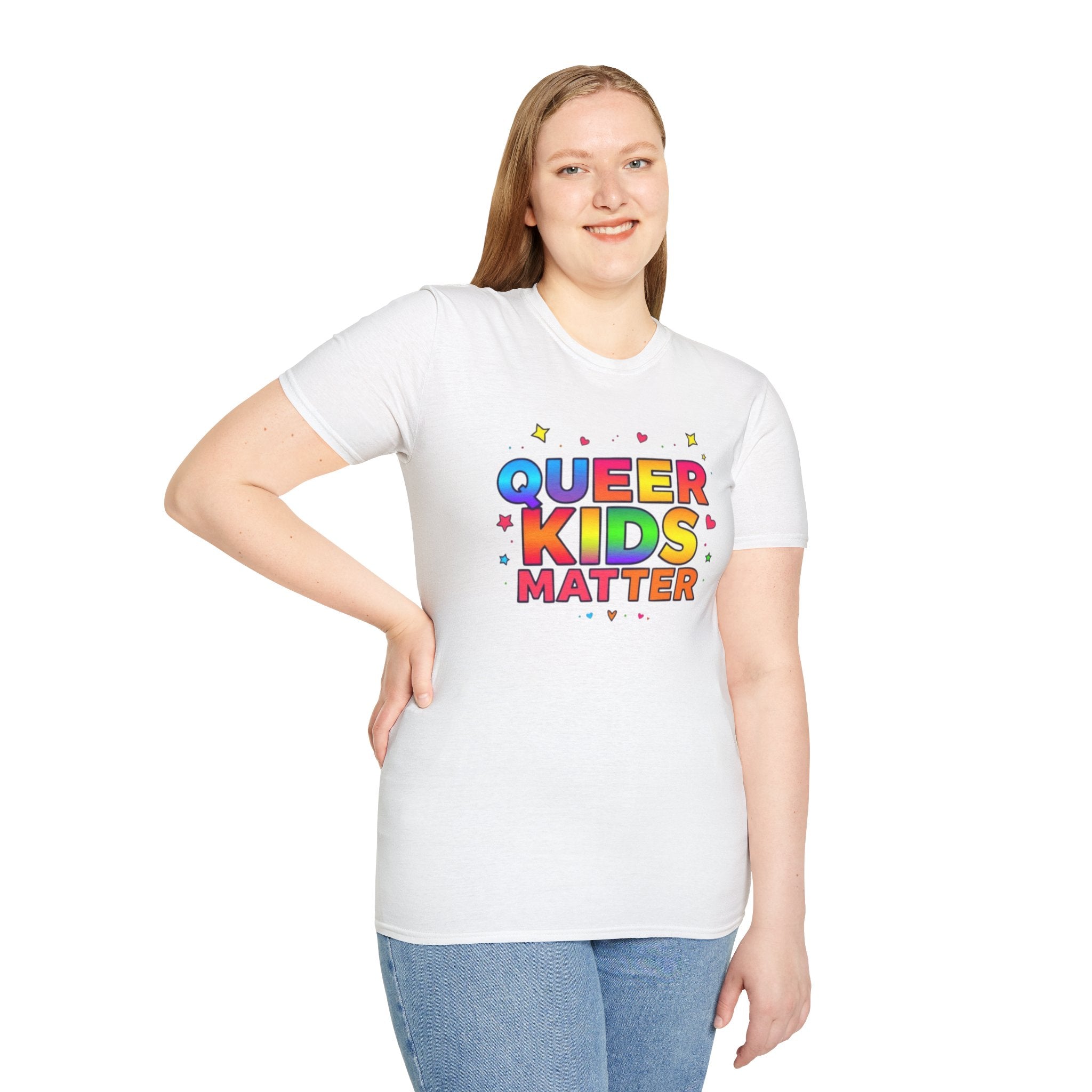 Colorful Queer Kids Matter Pride T-Shirt