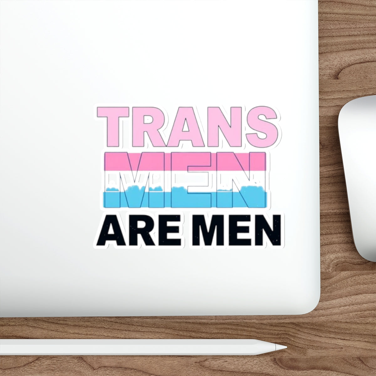 Die-Cut Stickers - TRANS MEN ARE MEN