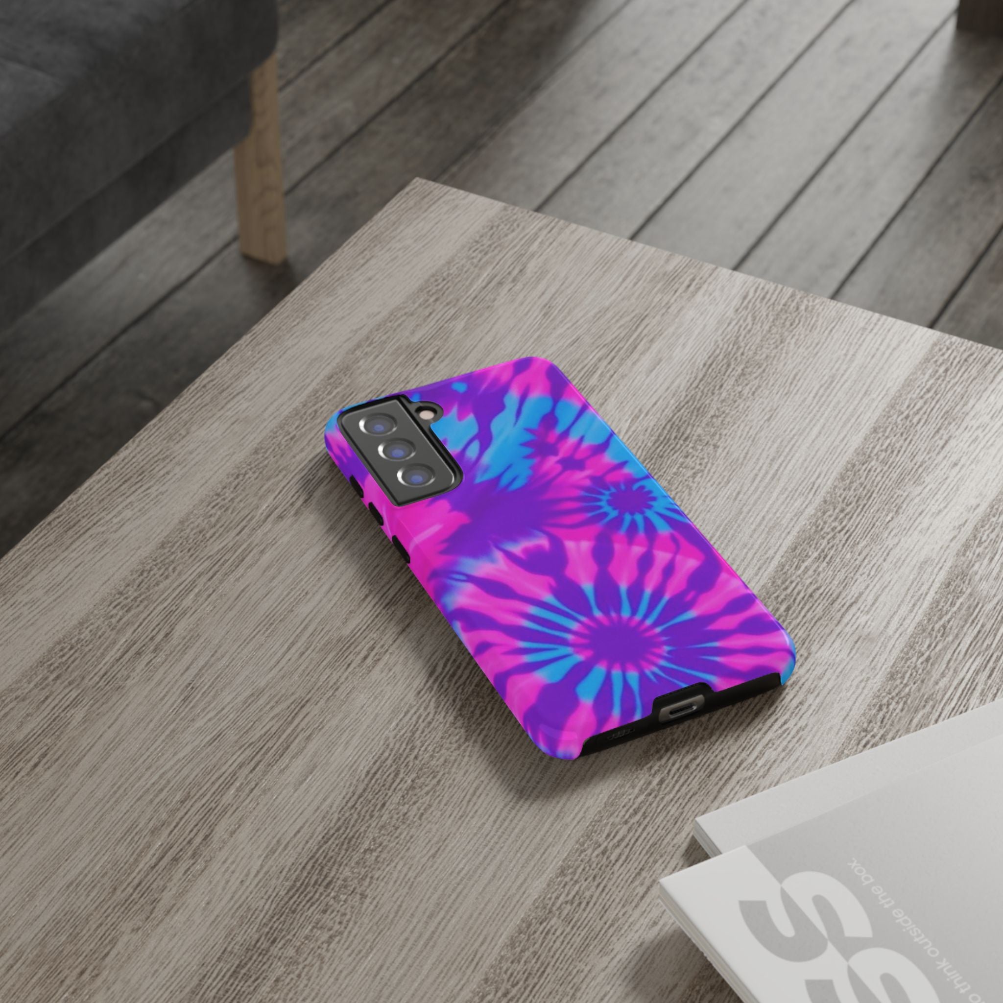 Tie-Dye Floral Tough Case for Android