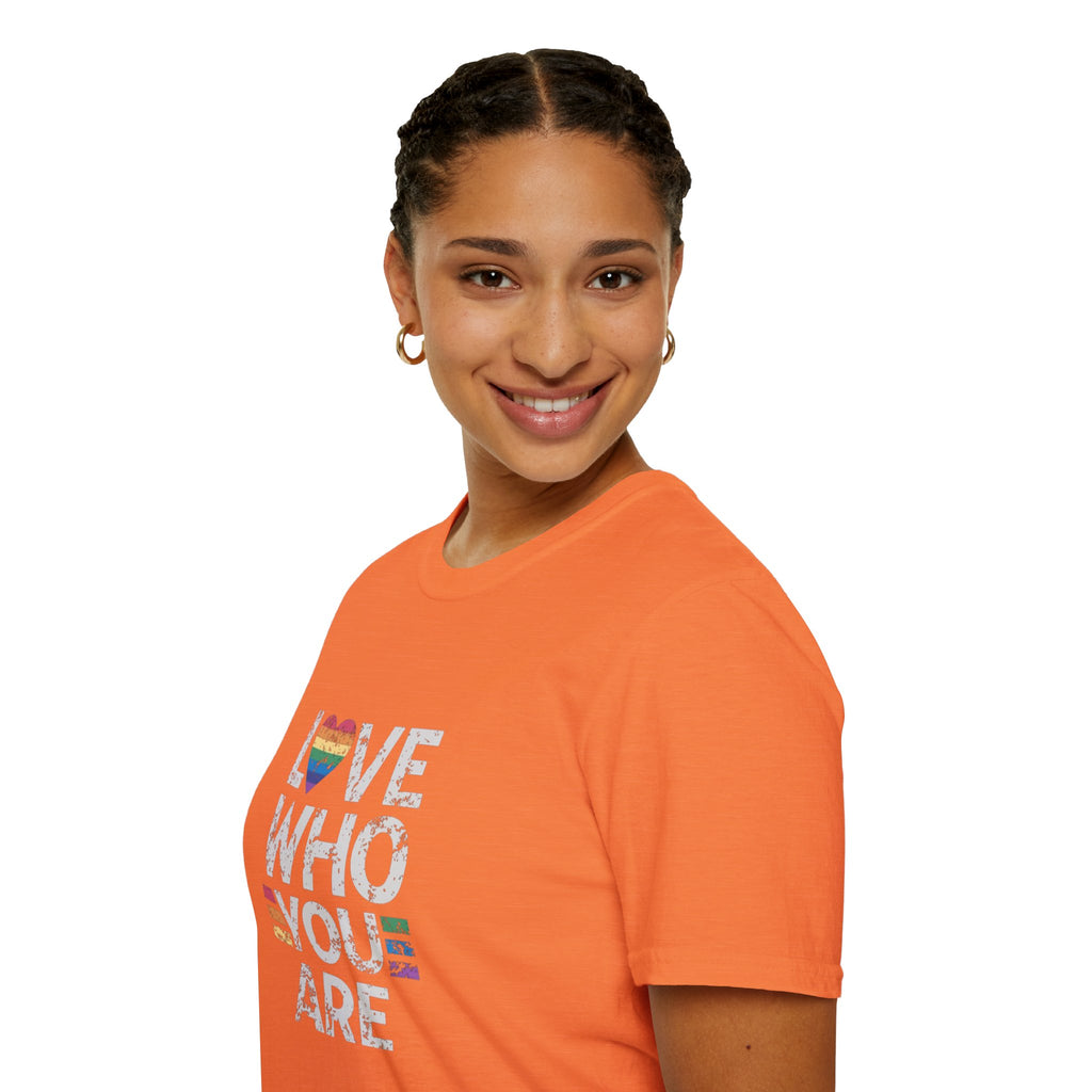 Love Who You Are Unisex Softstyle T-Shirt