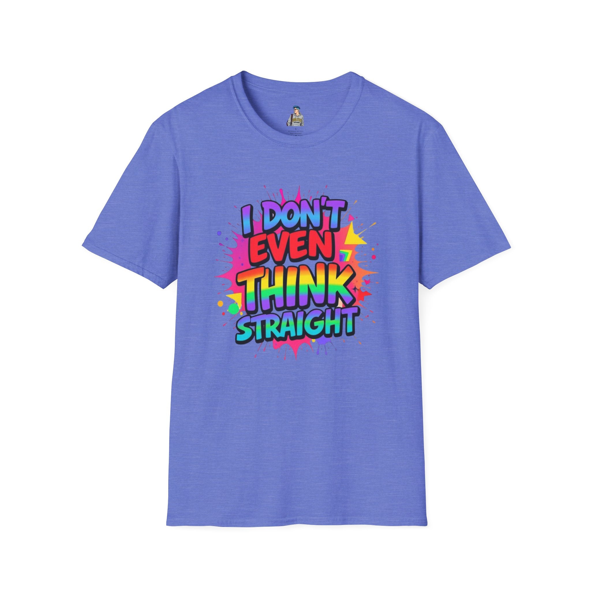 Colorful Humor T-Shirt, Pride Apparel, Gift for Friends, Casual Wear, Fun Statement Tee