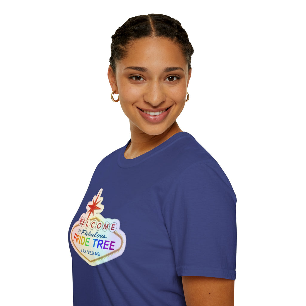 Welcome to Fabulous Pride Tree Las Vegas T-Shirt