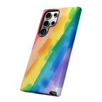 Rainbow Watercolor Art Tough Cases For Android & iPhone