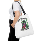 Stay Hydrated, Resist Fascism Design - Tote Bag