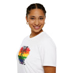 Pride Love Is Love Unisex Softstyle T-Shirt - EqualiTees.Me