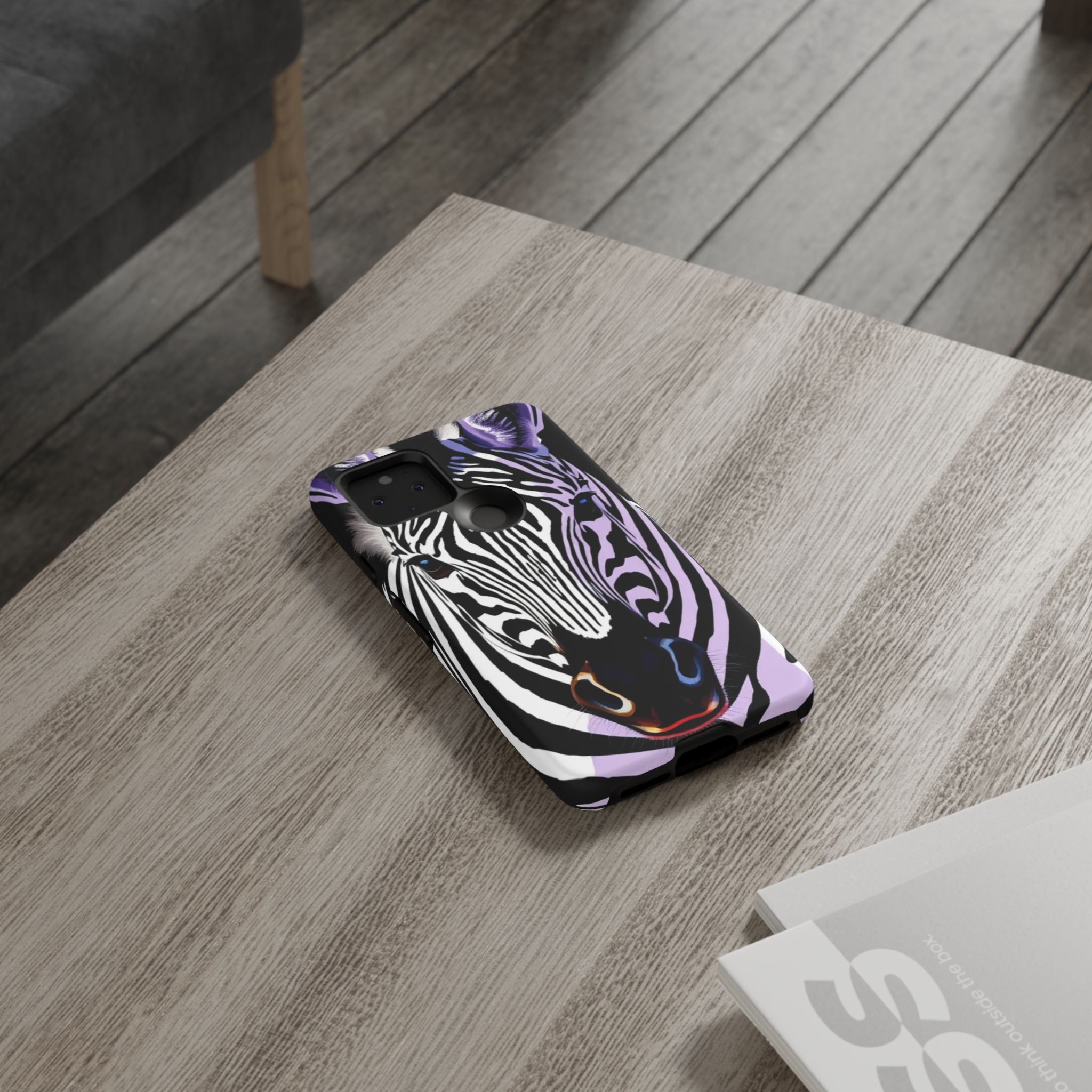 Android OR iPhone Compatible Cases - Zebra Design - Unique Tough Cases