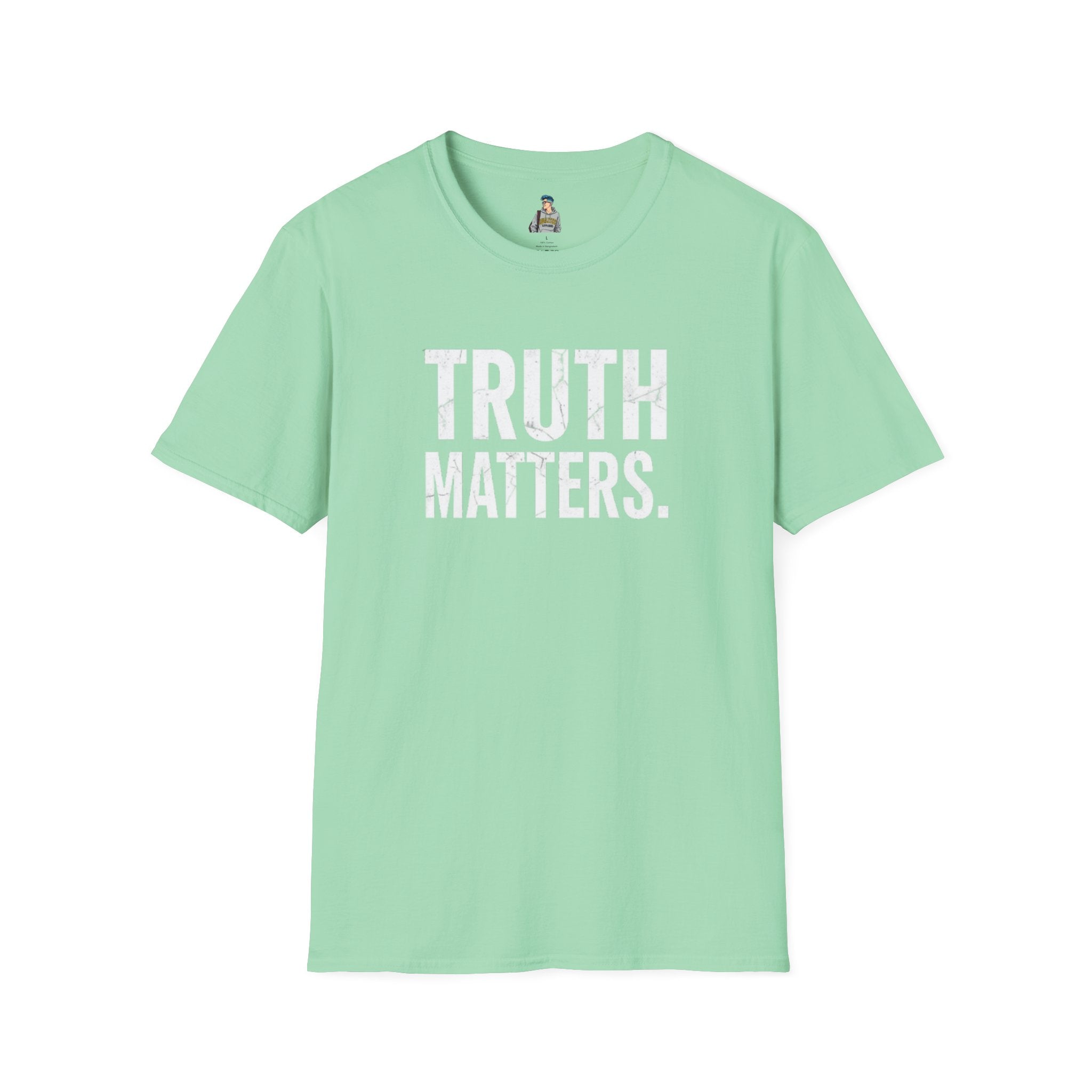 Unisex Softstyle T-Shirt – "Truth Matters" Statement Tee for Activists & Everyday Wear