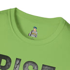 Rise Above Motivational Graphic T-Shirt