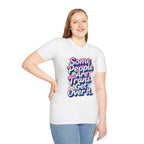 Trans Rights T-Shirt — "Some People Are Trans. Get Over It." Colorful Pride Tee