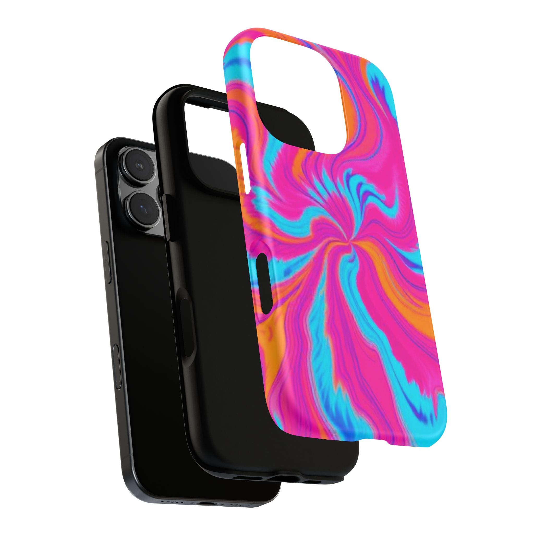 Psychedelic Swirl Tough Phone Case for iPhone