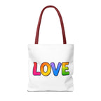 Rainbow Love Tote Bag