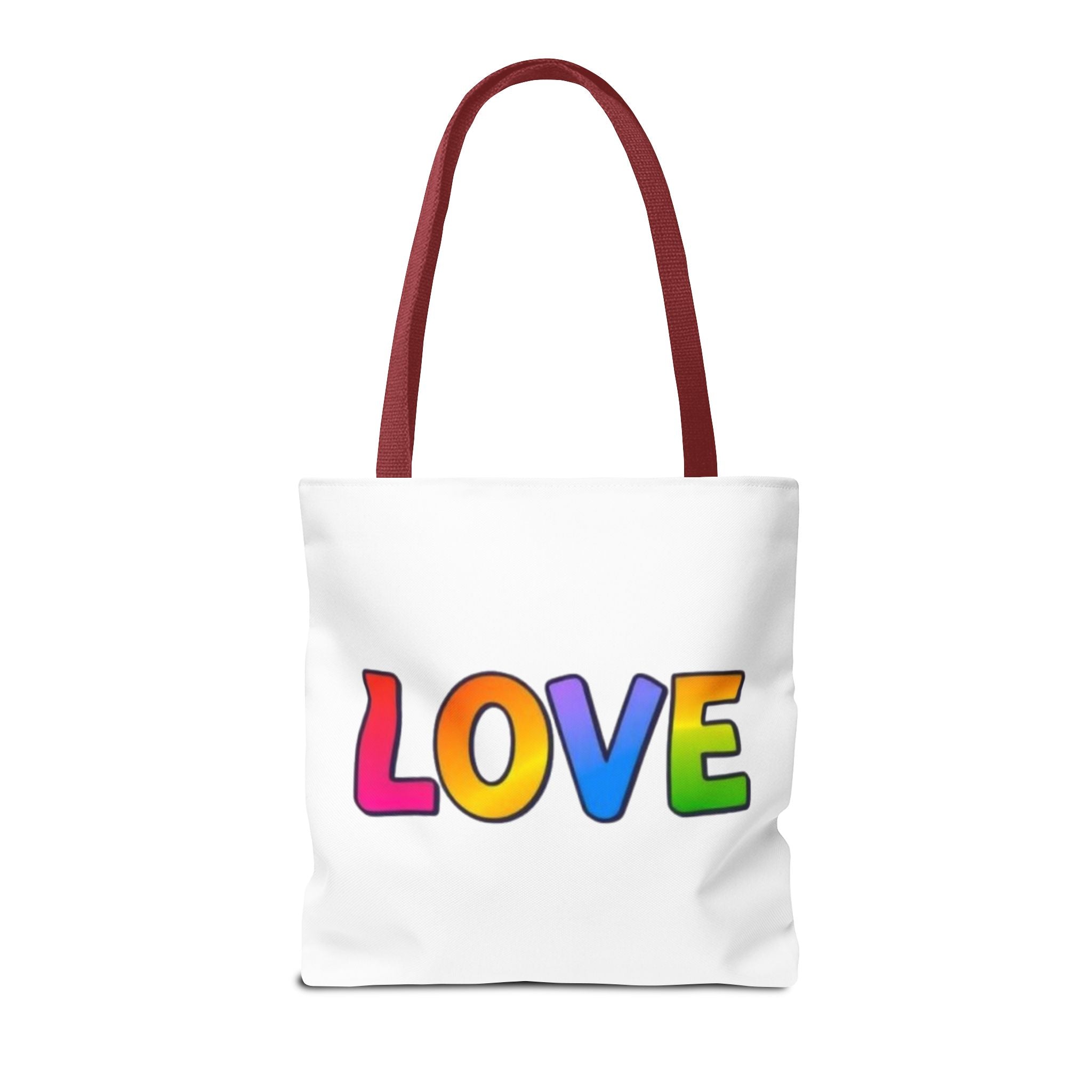 Rainbow Love Tote Bag