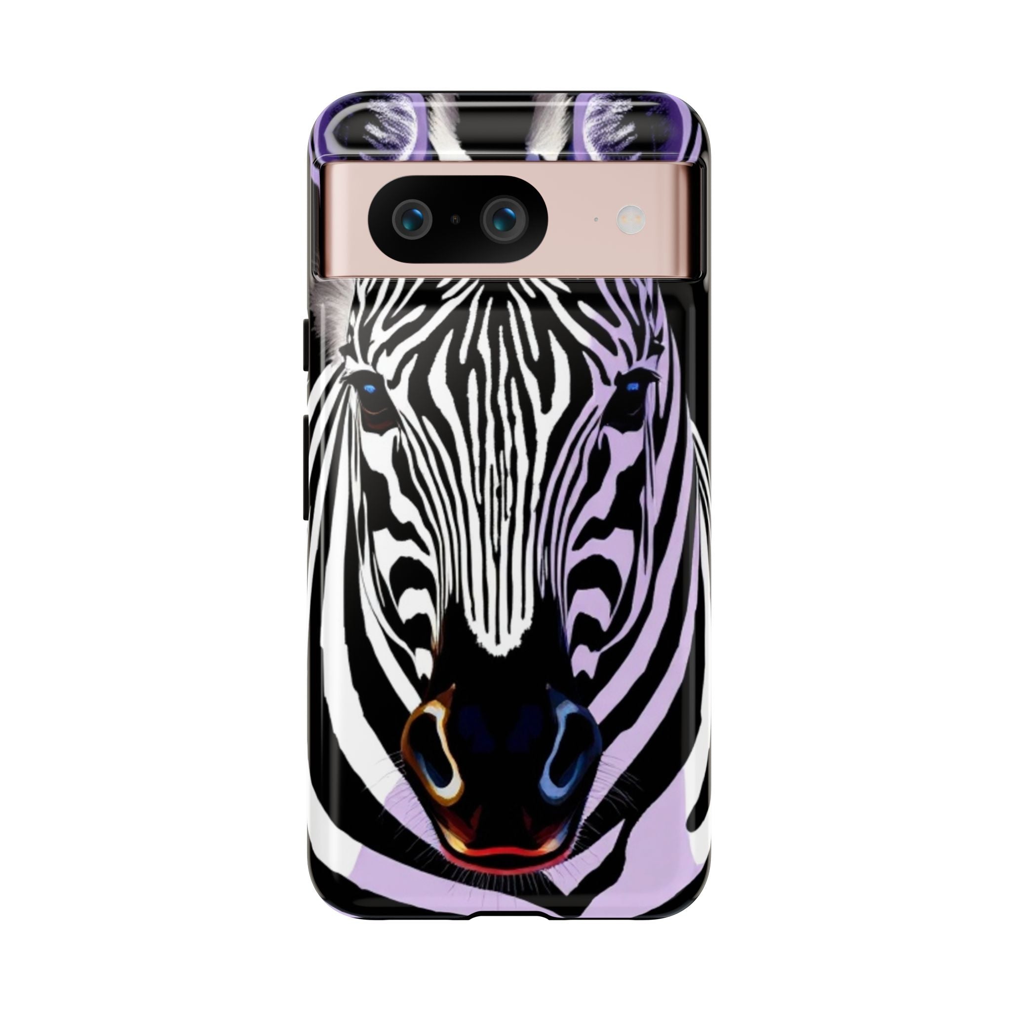 Android OR iPhone Compatible Cases - Zebra Design - Unique Tough Cases