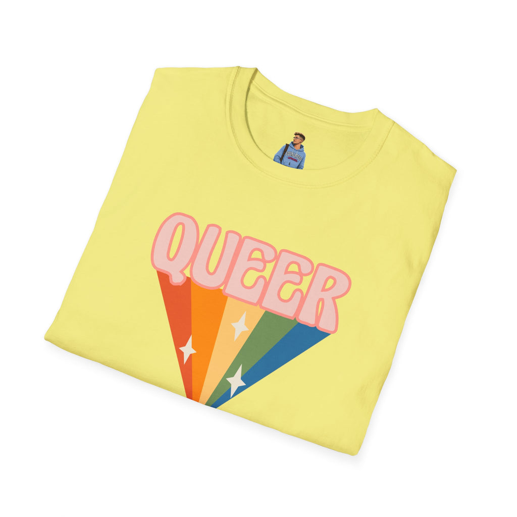 Queer Rainbow Sparkle Pride Tree Las Vegas T-Shirt