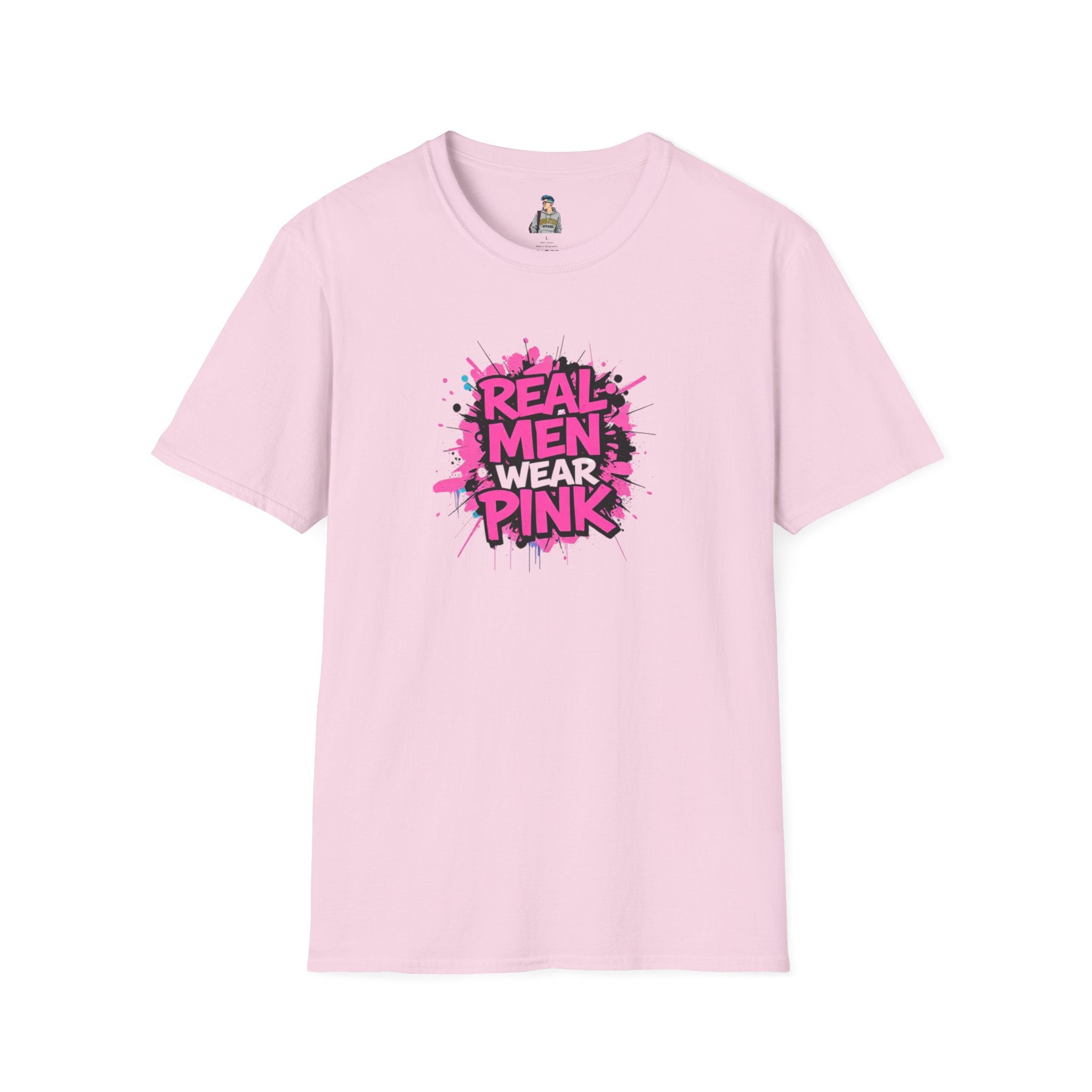 Real Men Wear Pink Unisex Softstyle T-Shirt